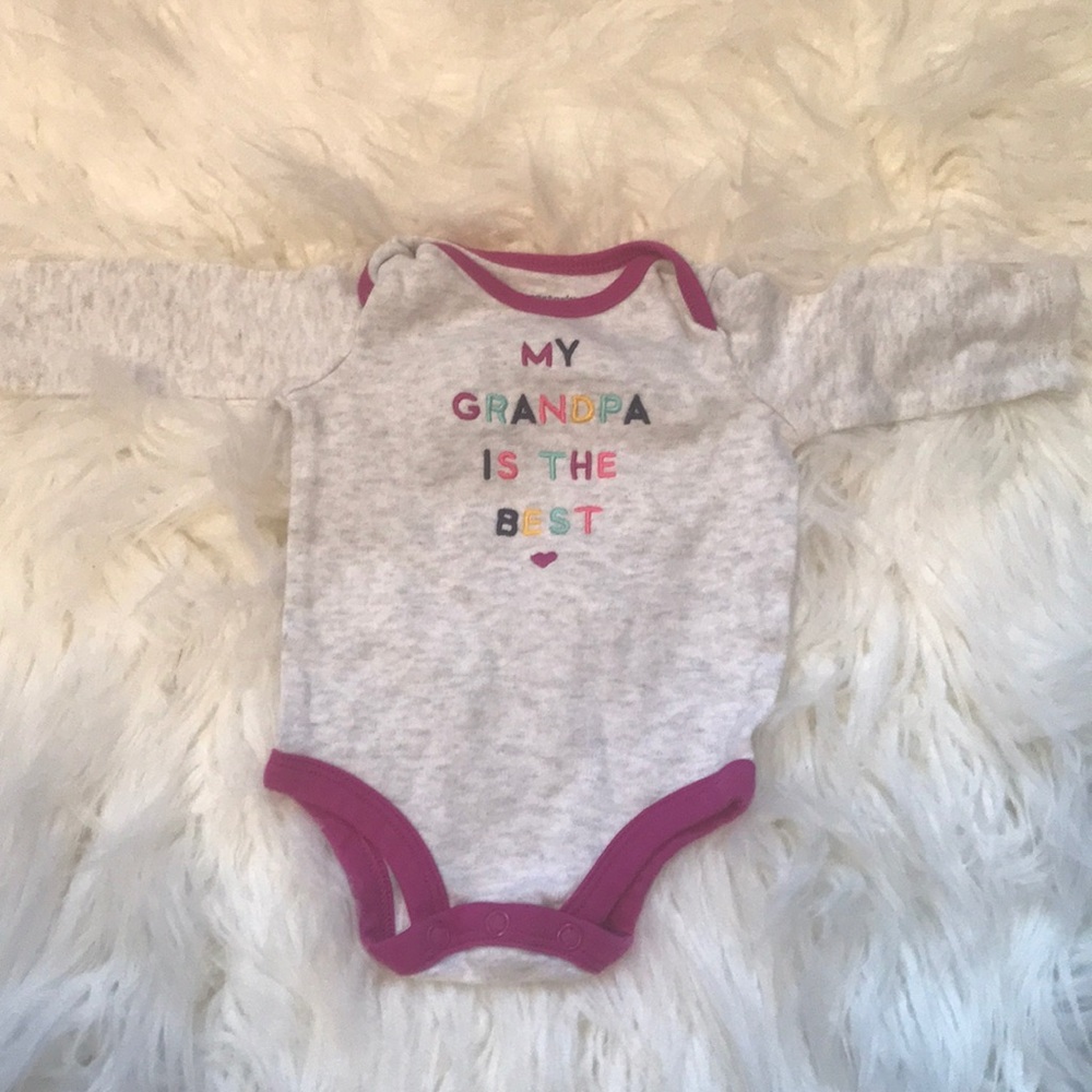 Long-Sleeved Grandpa Onesie